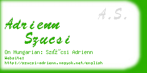 adrienn szucsi business card